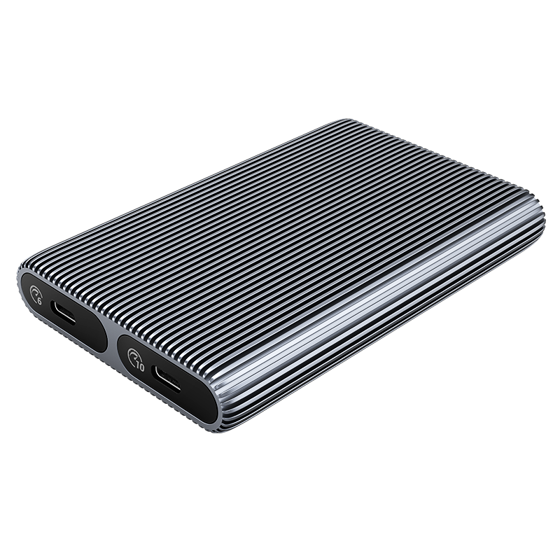 ORICO AM2C3-2SN Dual-bay M.2 NVME + SATA SSD Enclosure