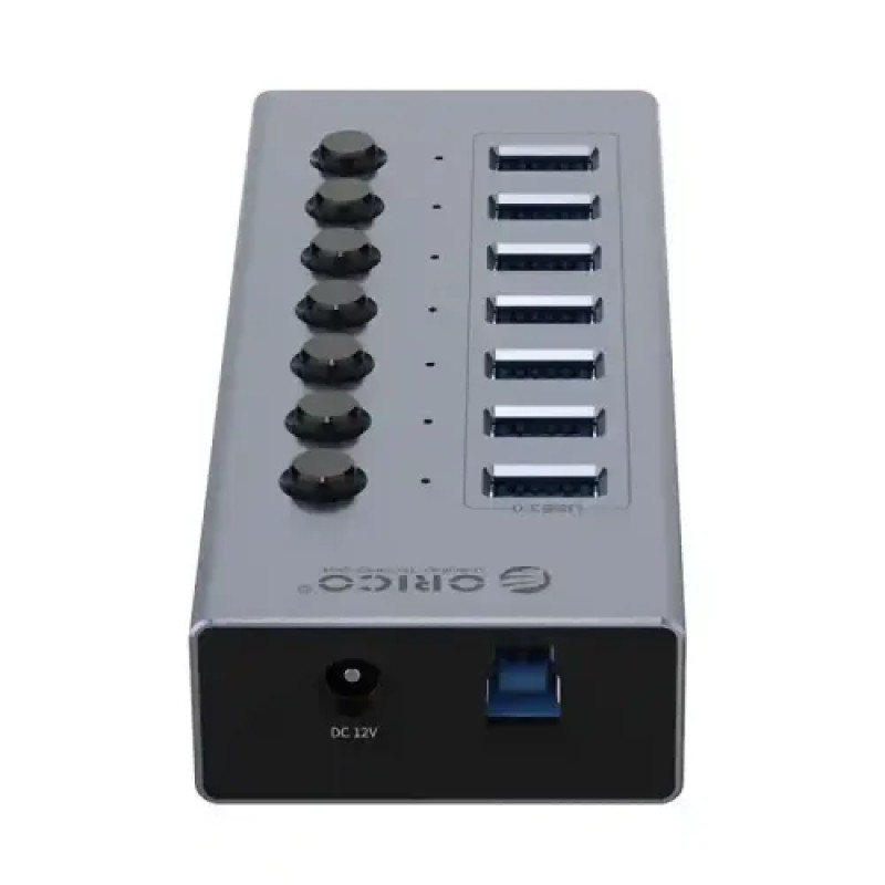 ORICO BT2U3-7AB 7-Port USB3.0 Hub with Individual Switches ORICO BT2U3-7AB 7-Port USB3.0 Hub with Individual Switches