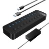 Orico CT2U3-10AB 10 Port USB 3.0 Hub With Individual Switch Orico CT2U3-10AB 10 Port USB 3.0 Hub With Individual Switch
