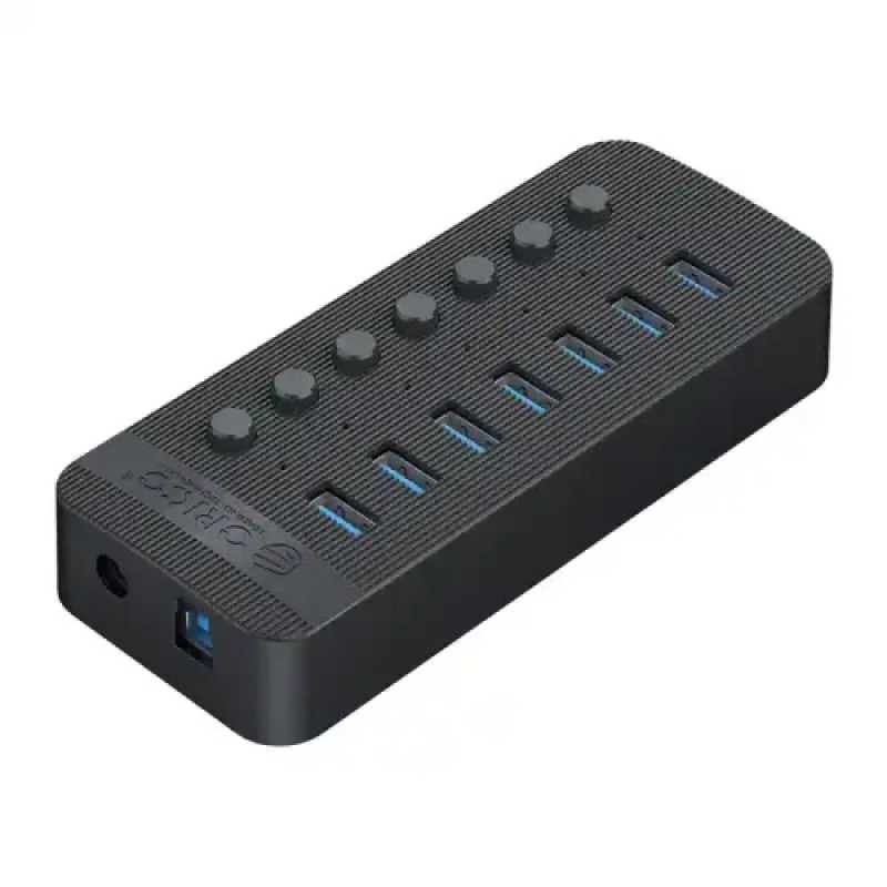 ORICO CT2U3-7AB 7-Port USB3.0 Hub with Individual Switches ORICO CT2U3-7AB 7-Port USB3.0 Hub with Individual Switches