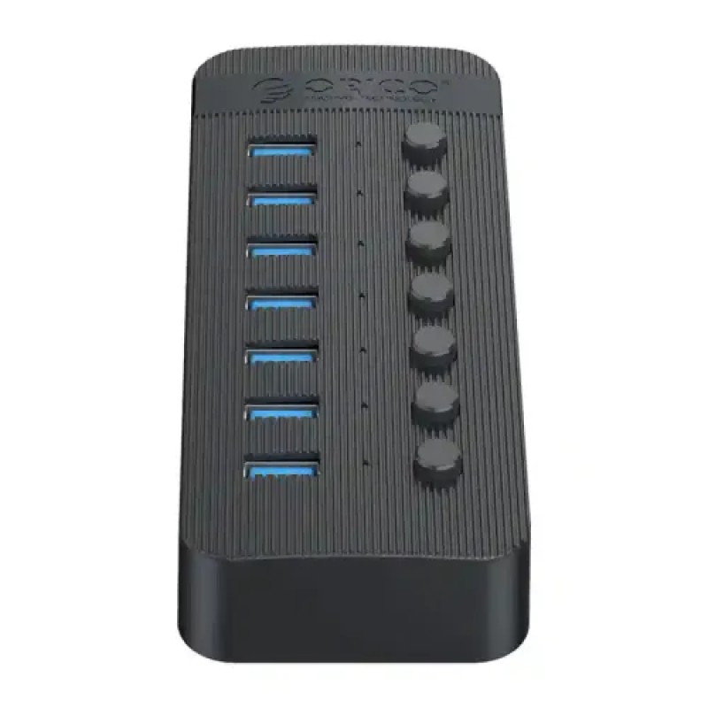 ORICO CT2U3-7AB 7-Port USB3.0 Hub with Individual Switches ORICO CT2U3-7AB 7-Port USB3.0 Hub with Individual Switches
