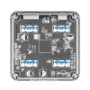 Orico MH4UC-C3 4-Port Transparent USB3.0 Hub Orico MH4UC-C3 4-Port Transparent USB3.0 Hub