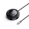 Orico YK4-U3-03 4-Port USB Hub With Audio Mic Orico YK4-U3-03 4-Port USB Hub With Audio Mic