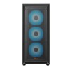 PC Power Crystal Glass V3 BK ATX Desktop Gaming Casing