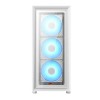PC Power Crystal Glass V3 WH ATX Desktop Gaming Casing