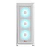 PC Power Crystal Mesh V3 WH ATX Desktop Gaming Casing