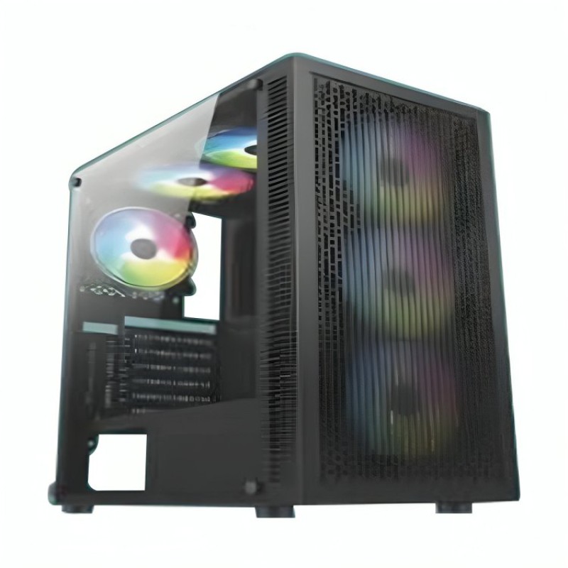 PC Power Dark Flow Mesh Elite Mid Tower ATX Gaming Case PC Power Dark Flow Mesh Elite Mid Tower ATX Gaming Case
