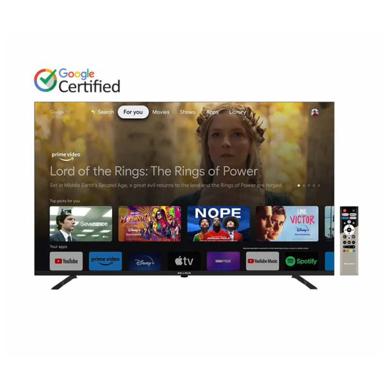 Rangs RG65ZX 65" 4K Android Google TV