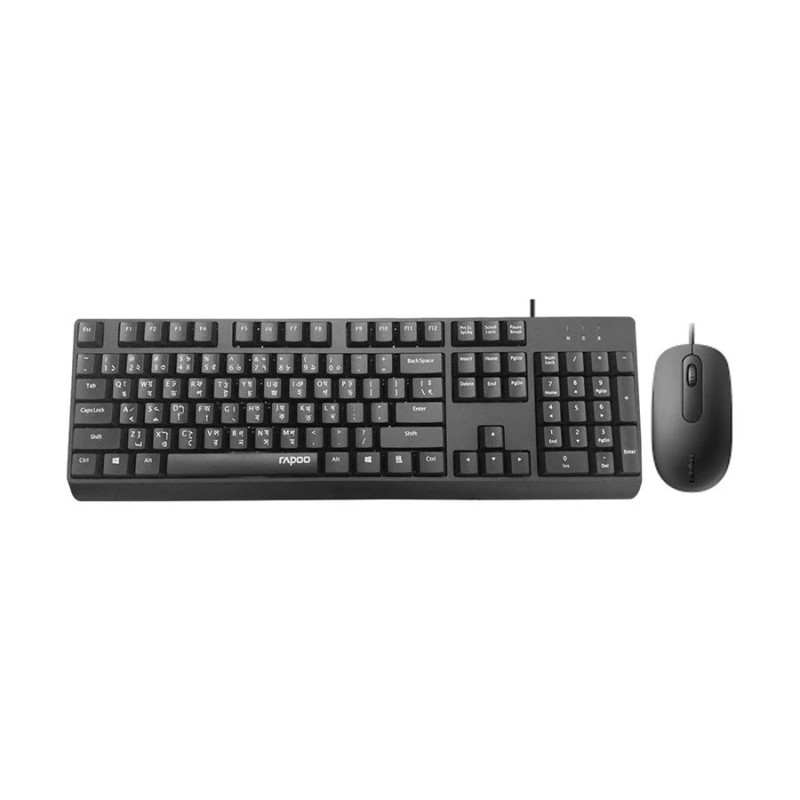 Rapoo X130 PRO Wired Keyboard And Mouse Combo Rapoo X130 PRO Wired Keyboard And Mouse Combo