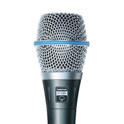 Shure Beta 87A Supercardioid Condenser Handheld Vocal Microphone