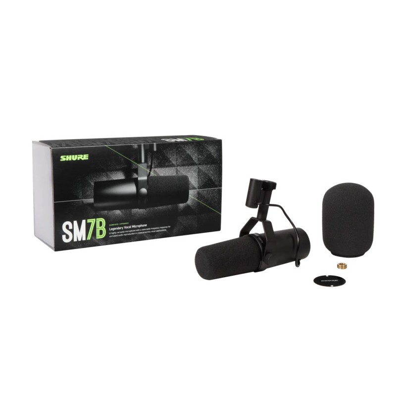 Shure SM7B Cardioid Dynamic Vocal Microphone