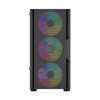 T-Wolf Phantom X4 RGB M-ATX Mid Tower Gaming Case With 200W PSU