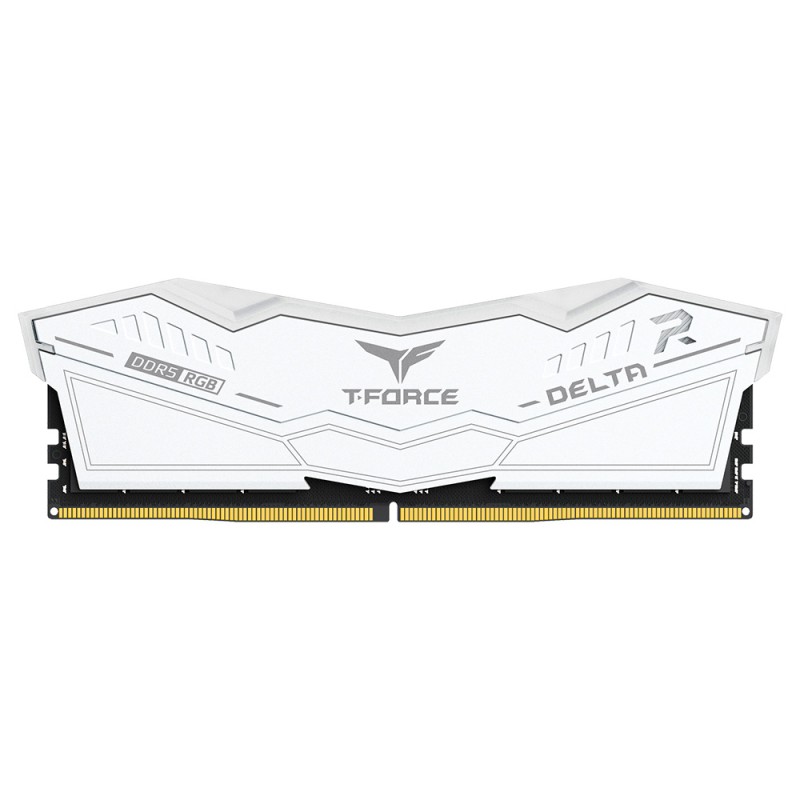 TEAM T-FORCE DELTA RGB 16GB 8000MHz DDR5 Gaming RAM White