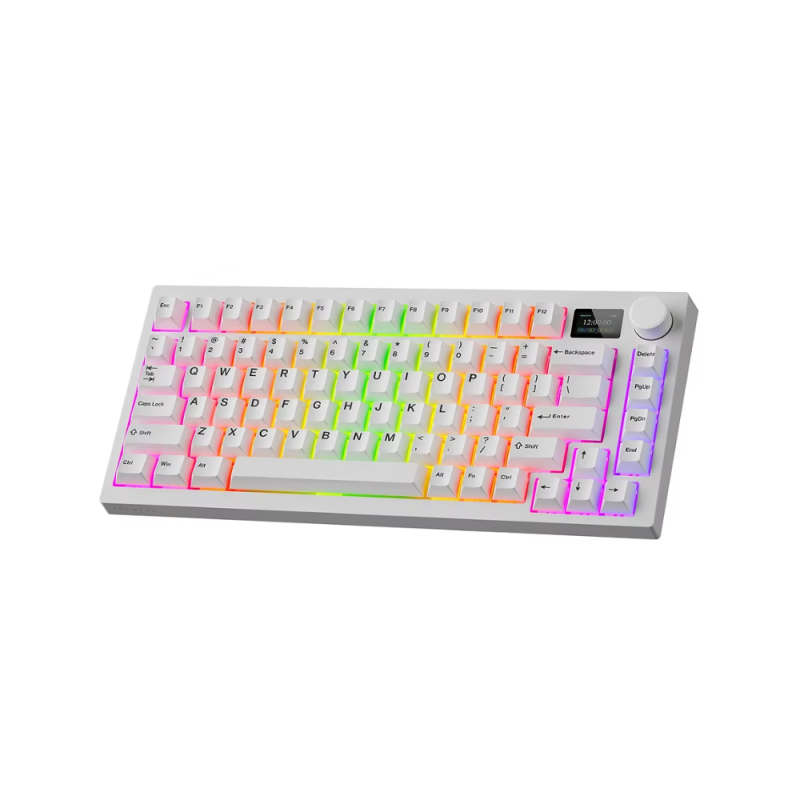 Tecware Spectre 75 Gasket Mounted Mechanical Keyboard with LCD Display
