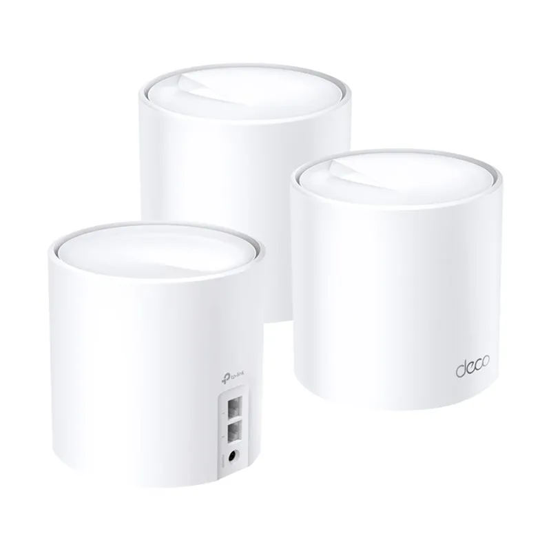 TP-Link Deco X20 Wireless Dual-Band AX1800 Mbps Gigabit Router (3-Pack) TP-Link Deco X20 Wireless Dual-Band AX1800 Mbps Gigabit Router (3-Pack)