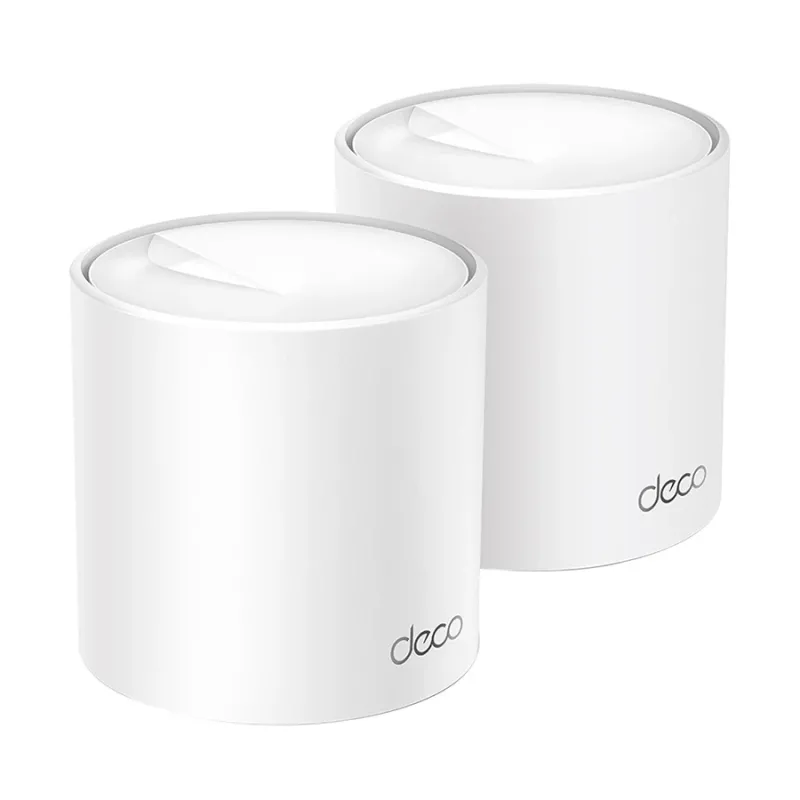 TP-Link Deco X60 V3.20 AX5400 Mbps Gigabit Dual-Band Wi-Fi System Network Router (2-Pack)