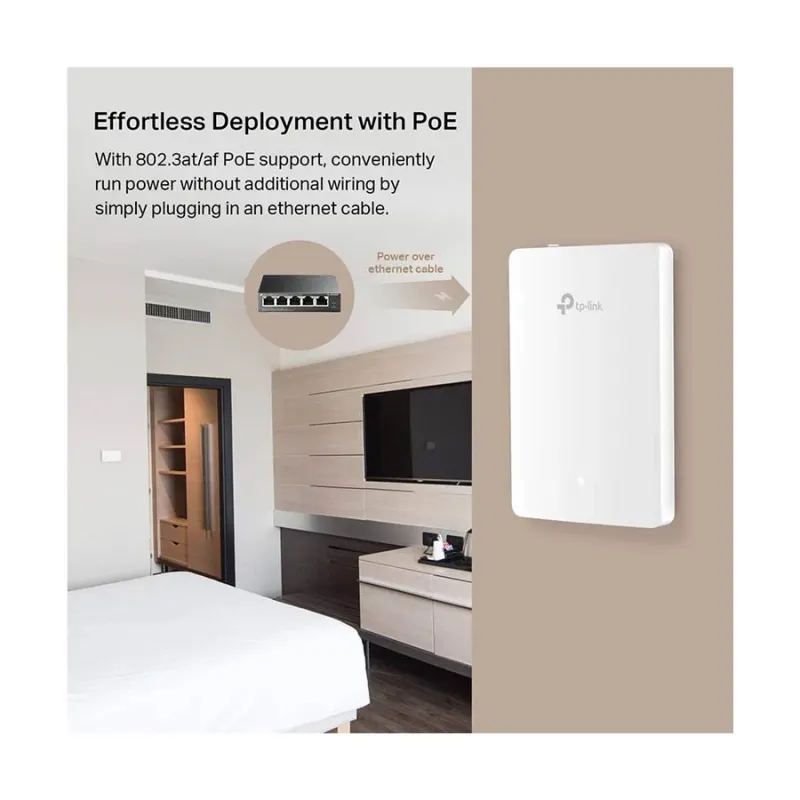 TP-Link EAP235-Wall OMADA AC1200 Wireless Gigabit Wall Plate Access Point TP-Link EAP235-Wall OMADA AC1200 Wireless Gigabit Wall Plate Access Point