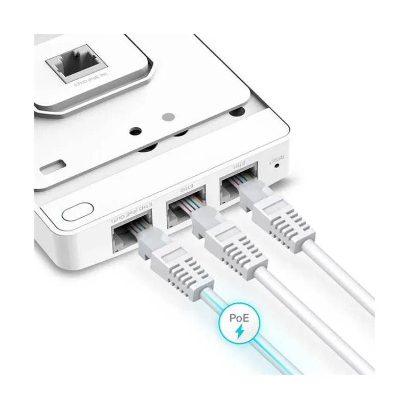 TP-Link EAP615-WALL AX1800 Wireless Wall Plate Access Point TP-Link EAP615-WALL AX1800 Wireless Wall Plate Access Point