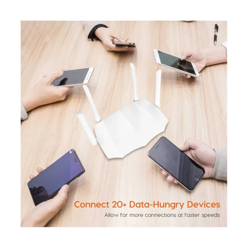 Tenda AC5 AC1200 Mbps Ethernet Dual-Band Wi-Fi Router Tenda AC5 AC1200 Mbps Ethernet Dual-Band Wi-Fi Router