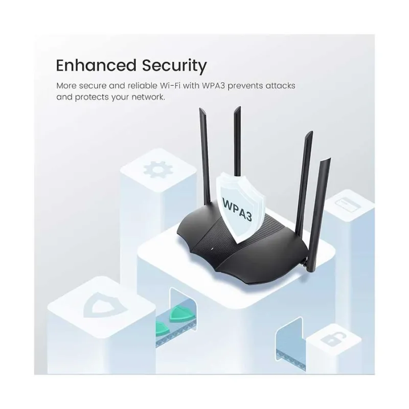 Tenda RX9 Pro AX3000 AC3000 Mbps Dual-Band Gigabit Wi-Fi Router Tenda RX9 Pro AX3000 AC3000 Mbps Dual-Band Gigabit Wi-Fi Router