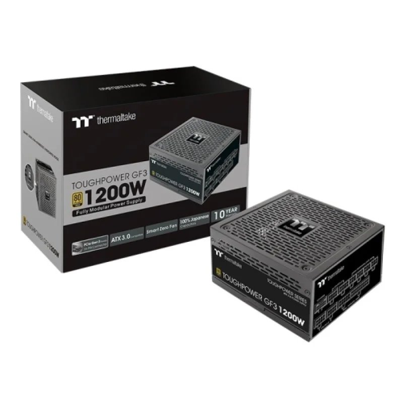 Thermaltake Toughpower GF3 1200W PG5 80 Plus Gold Fully Modular Power Supply