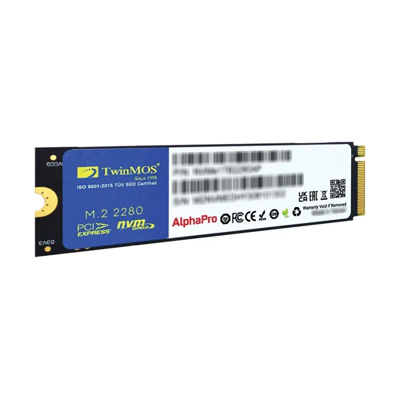 Twinmos Alpha Pro 256GB M.2 2280 PCIe NVMe Gen.3 SSD Twinmos Alpha Pro 256GB M.2 2280 PCIe NVMe Gen.3 SSD