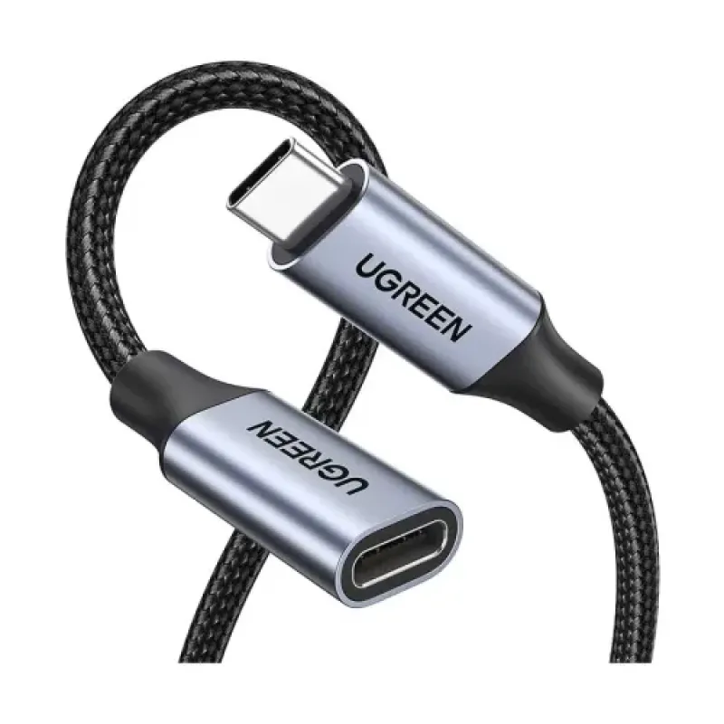 UGREEN 80810 USB Type C Male to Female 0.5m Extension Cable UGREEN 80810 USB Type C Male to Female 0.5m Extension Cable