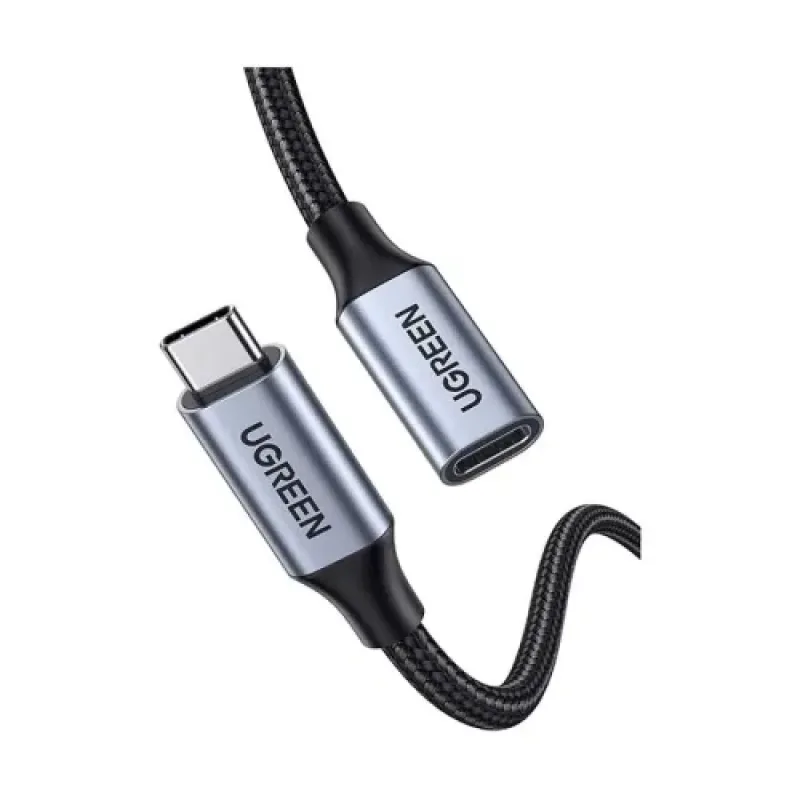 UGREEN 80810 USB Type C Male to Female 0.5m Extension Cable UGREEN 80810 USB Type C Male to Female 0.5m Extension Cable