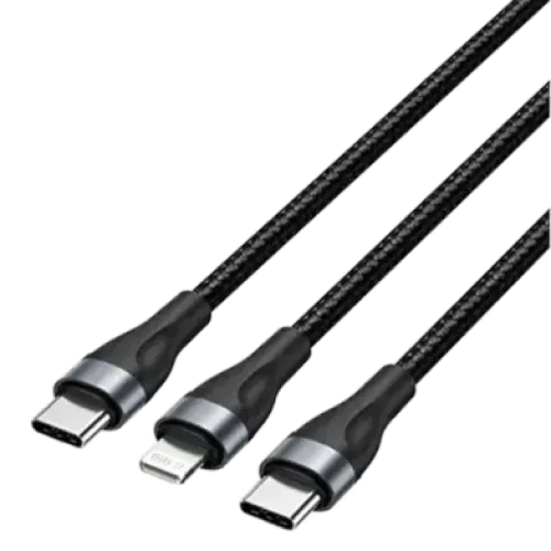Vention H17BAV 1.2M 2-in-1 Type-C to Lightning Cable