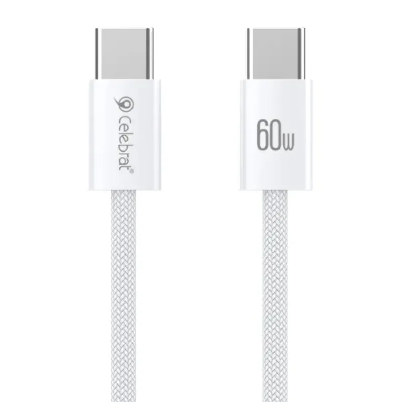 Yison Celebrat U600 White 60W 1 Meter USB Type-C Cable