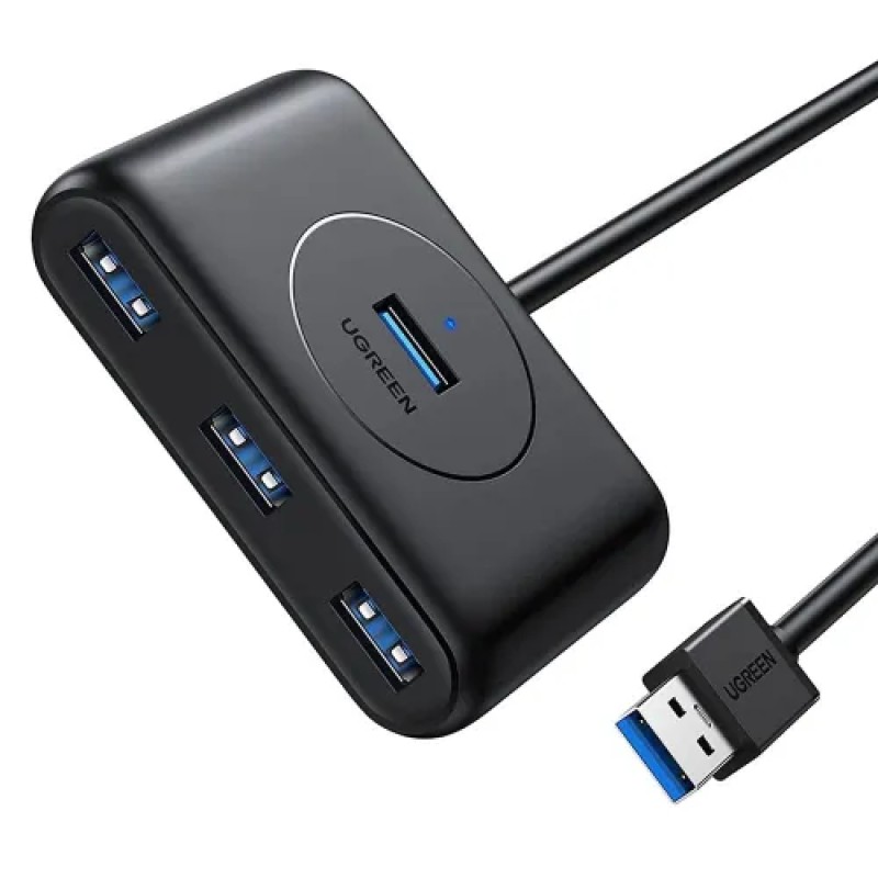 UGREEN CR113 (20291) 4-in-1 USB 3.0 Hub - 1M UGREEN CR113 (20291) 4-in-1 USB 3.0 Hub - 1M