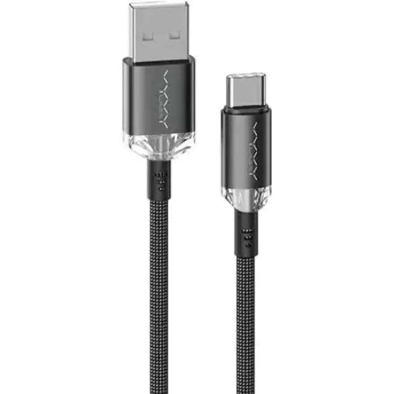 Vyvylabs VCSUC-02 Crystal Series USB to Type-C 1M Fast Charging Cable Vyvylabs VCSUC-02 Crystal Series USB to Type-C 1M Fast Charging Cable