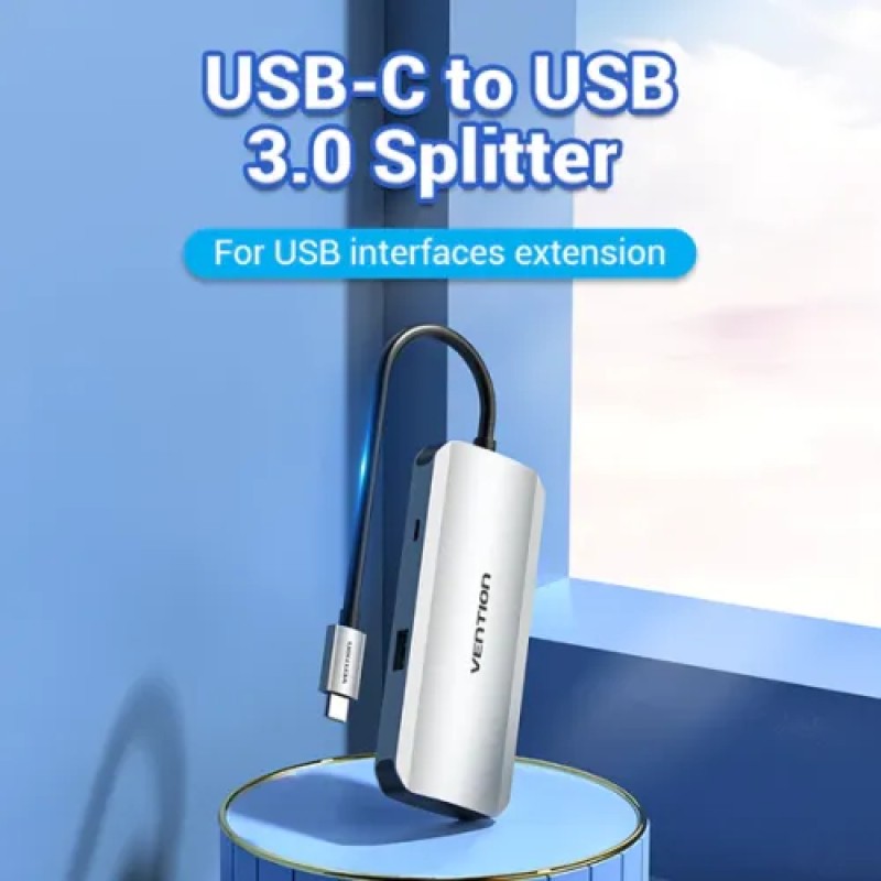 Vention TNAHB USB-C to USB 3.0 4 Port Micro-B HUB Vention TNAHB USB-C to USB 3.0 4 Port Micro-B HUB