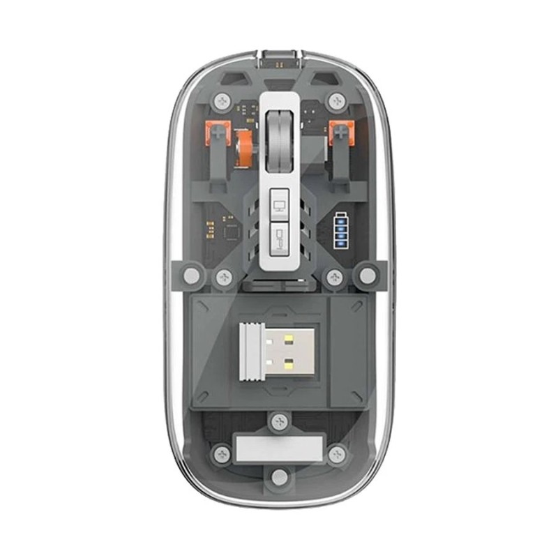 WiWU WM105 Crystal Transparent Magnetic Wireless Mouse