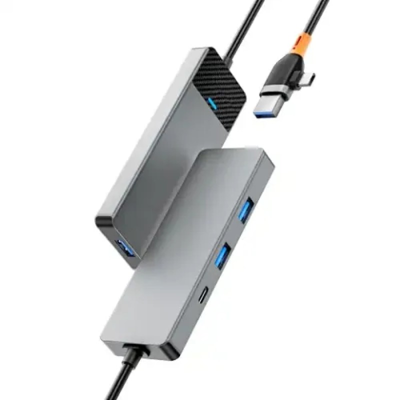 WiWU A431C Linker 4 in 1 USB Hub WiWU A431C Linker 4 in 1 USB Hub