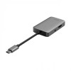 WiWU Alpha A513HVP 5 in 1 USB Type C HUB Gray WiWU Alpha A513HVP 5 in 1 USB Type C HUB Gray