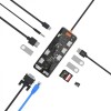 WiWU CB011 Transparent 11 IN 1 USB-C Hub WiWU CB011 Transparent 11 IN 1 USB-C Hub