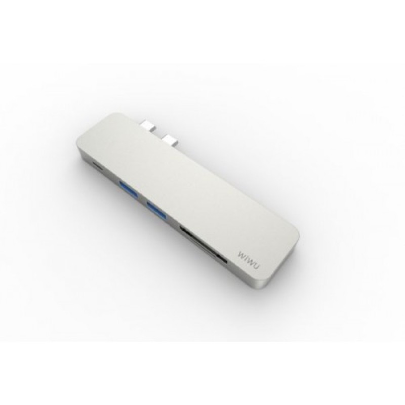 WIWU T8 Lite 5 in 2 Type-C HUB WIWU T8 Lite 5 in 2 Type-C HUB