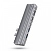WiWU T9 8-in-1 Unibody Design Aluminum Alloy Type-C Hub WiWU T9 8-in-1 Unibody Design Aluminum Alloy Type-C Hub