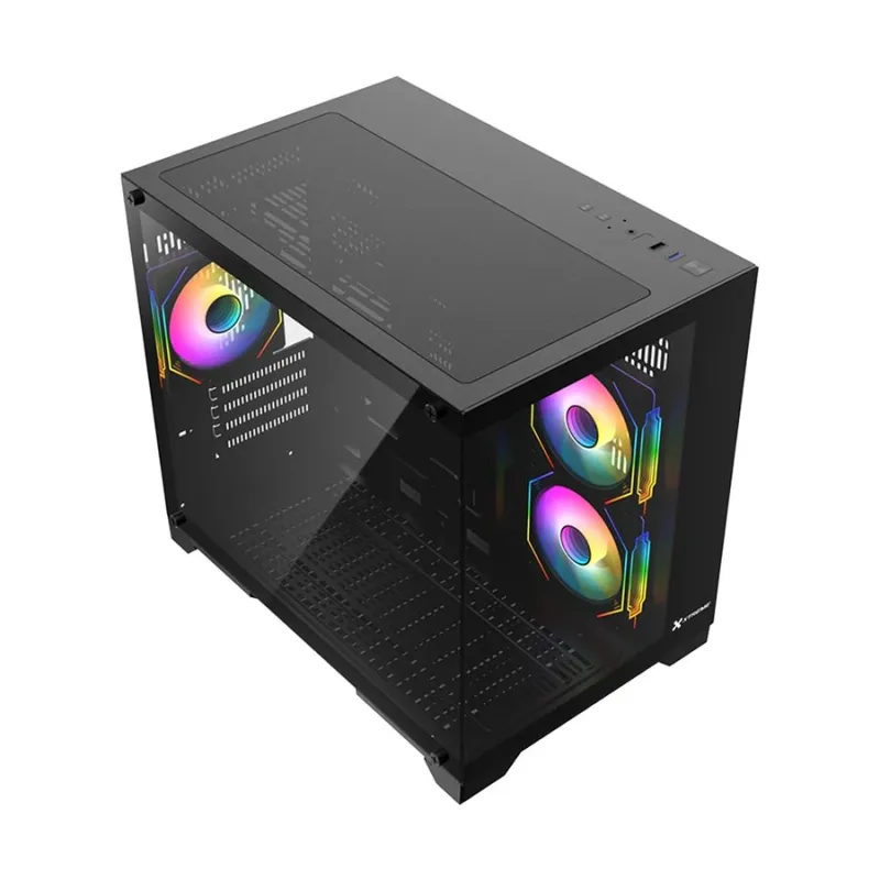 Xtreme 500B ARGB Mid Tower Casing With 3 ARGB Fan Xtreme 500B ARGB Mid Tower Casing With 3 ARGB Fan