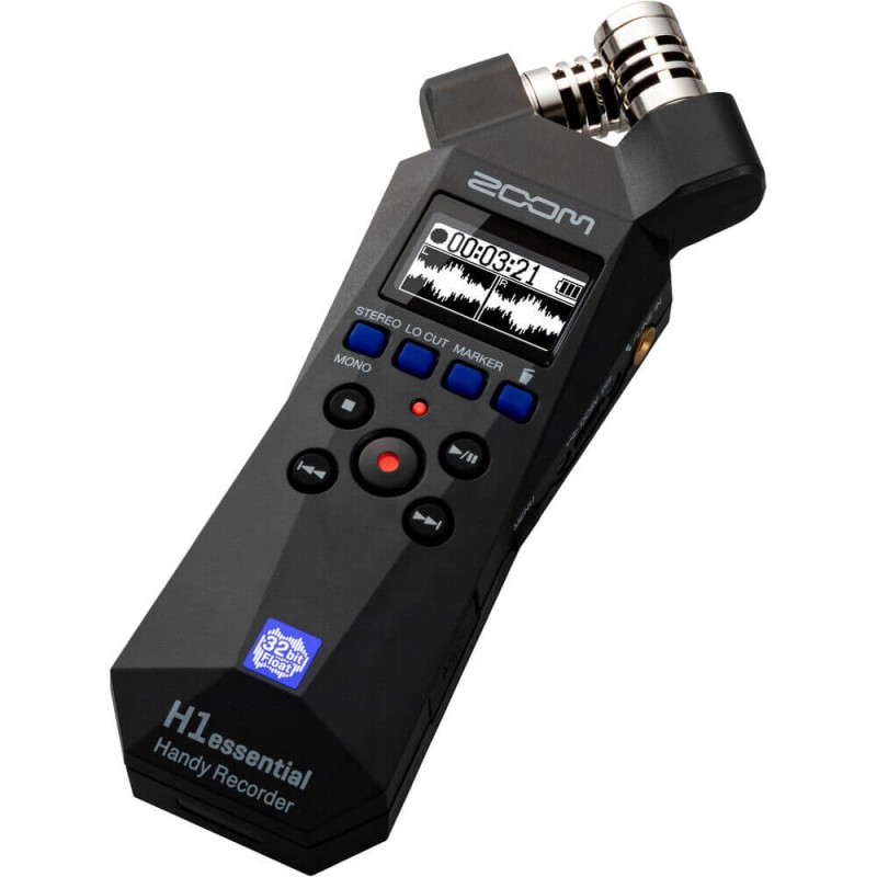 Zoom H1 Essential 2-Track Handy Audio Recorder