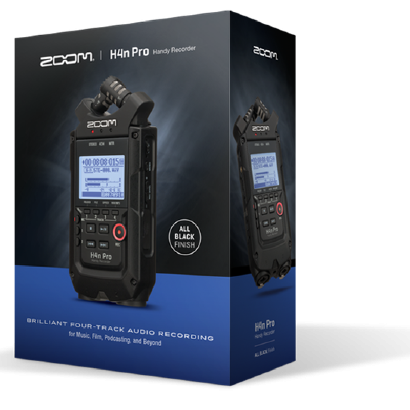 Zoom H4n Pro 4-Track Portable Audio Recorder