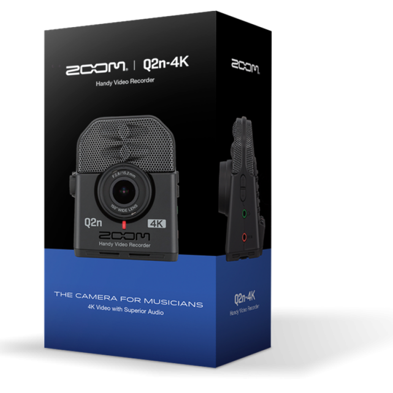 Zoom Q2N-4K Handy Video Recorder with X/Y Microphone