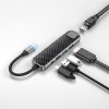 Hoco HB23 Easy view 5-in-1 Multimedia USB Type-C Hub Hoco HB23 Easy view 5-in-1 Multimedia USB Type-C Hub