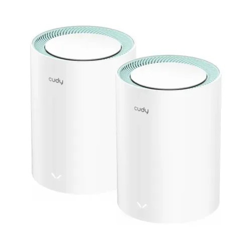 Cudy M1300 AC1200 Dual Band Gigabit Mesh Router (2 Pack) Cudy M1300 AC1200 Dual Band Gigabit Mesh Router (2 Pack)