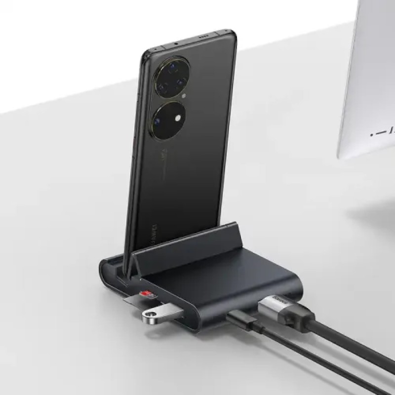 Baseus Mate Docking Pro Type-C Mobile Phone Intelligent HUB Docking Station Baseus Mate Docking Pro Type-C Mobile Phone Intelligent HUB Docking Station