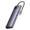 Baseus Metal Gleam Series 8-in-1 Multifunctional Type-C HUB Baseus Metal Gleam Series 8-in-1 Multifunctional Type-C HUB