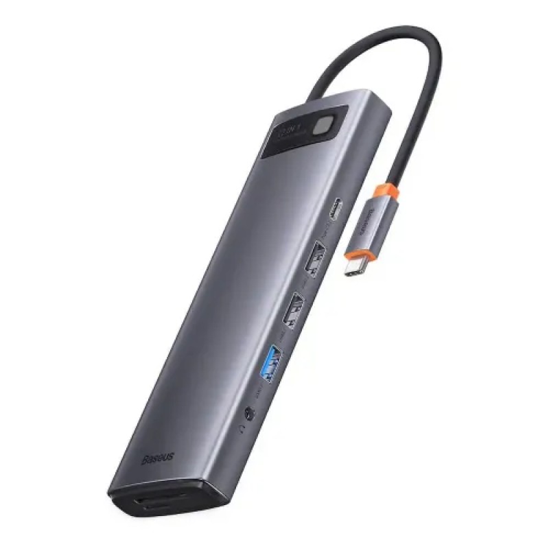 Baseus Metal Gleam Series 12-in-1 Multifunctional Type-C HUB Baseus Metal Gleam Series 12-in-1 Multifunctional Type-C HUB
