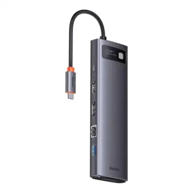 Baseus Metal Gleam Series 12-in-1 Multifunctional Type-C HUB Baseus Metal Gleam Series 12-in-1 Multifunctional Type-C HUB