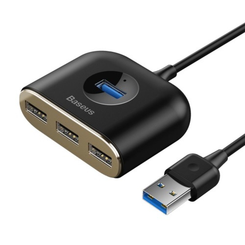 Baseus Square Round 4 in 1 Type A USB Hub Adapter Baseus Square Round 4 in 1 Type A USB Hub Adapter